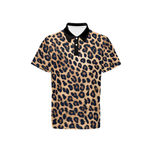 Men's Polo Shirt Leopard
